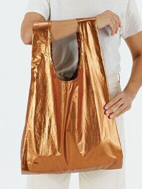 NWT Standard Baggu - Amber Metallic (Japan Exclusive)